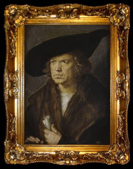 framed  Albrecht Durer Portrait of an Unidentified Man, ta009-2